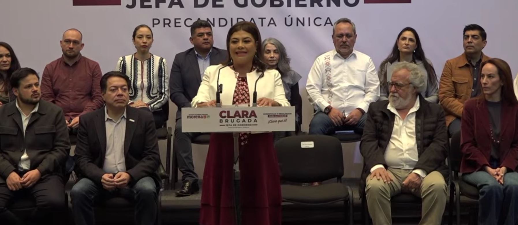 Presenta Clara Brugada a su equipo de precampaña rumbo al 2024