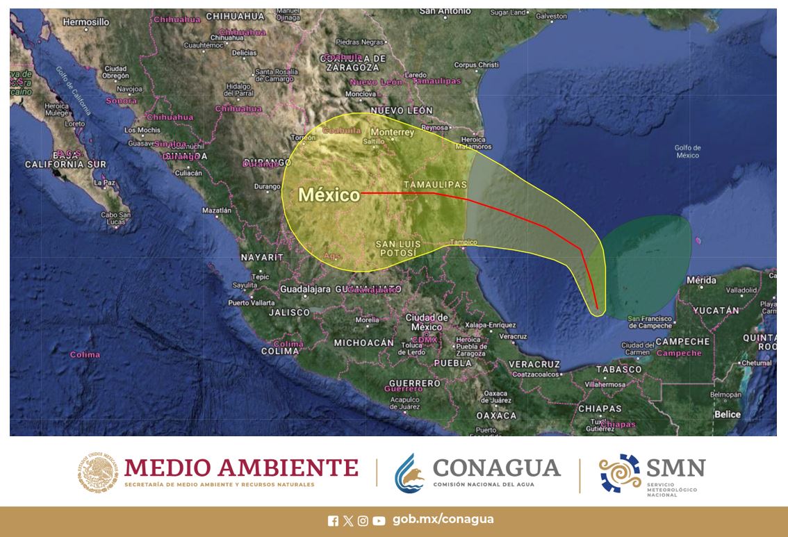 Activa el Gobierno protocolos de alerta y protección ante potencial Ciclón Tropical "UNO"