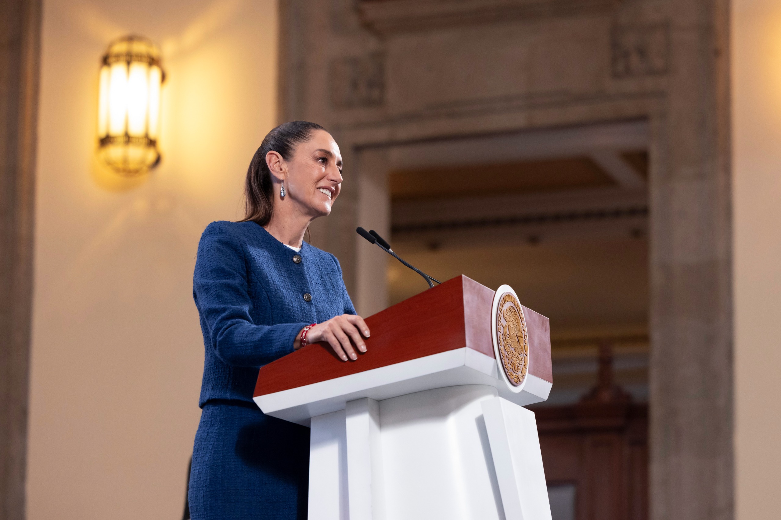 Destaca Claudia Sheinbaum avance anual de 1.3% del Indicador Oportuno de la Actividad Económica