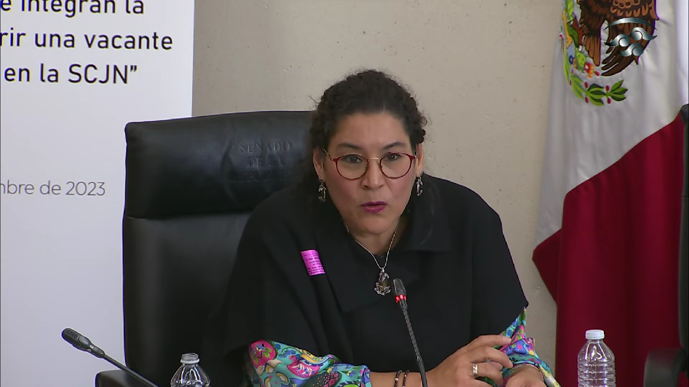A favor de elegir a los magistrados de la SCJN a través del voto de la población: Lenia Batres Guadarrama