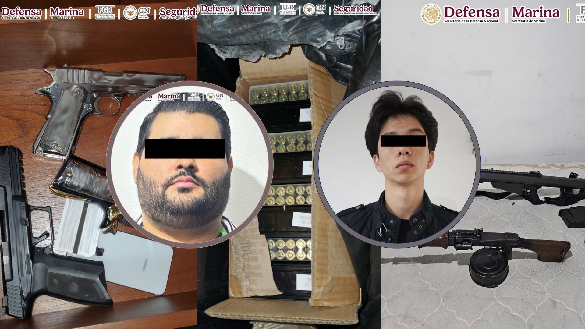 Detienen en Sinaloa a dos presuntos integrantes de célula delictiva vinculada con narcotráfico y homicidio de menores