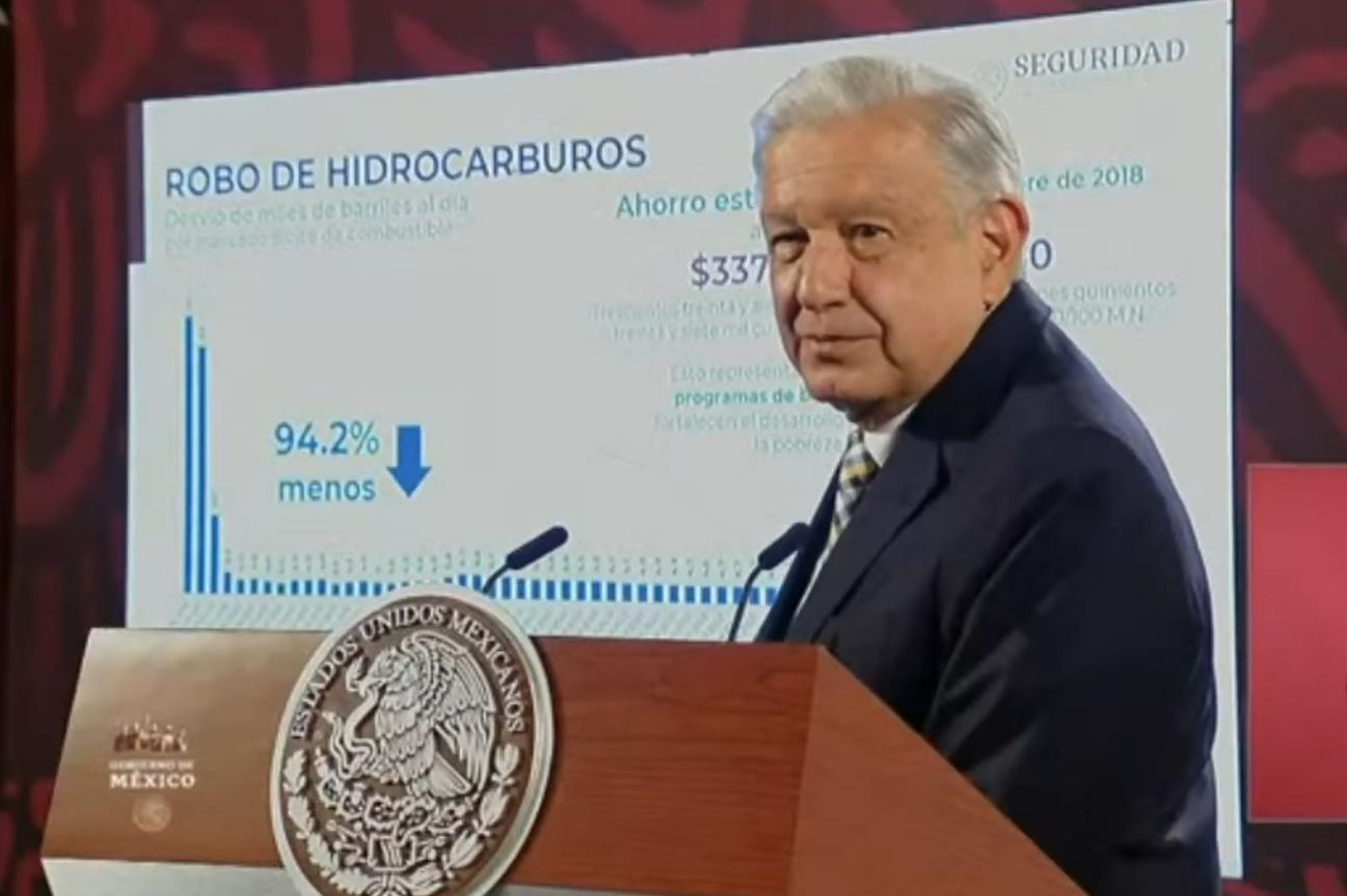 Ahorros por combate al robo de combustible superan inversión en construcción de refinería Dos Bocas: López Obrador