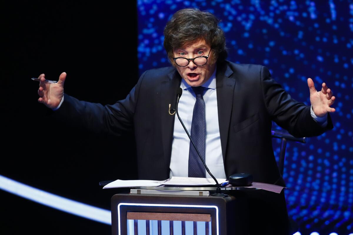 Gana Javier Milei la presidencia de Argentina