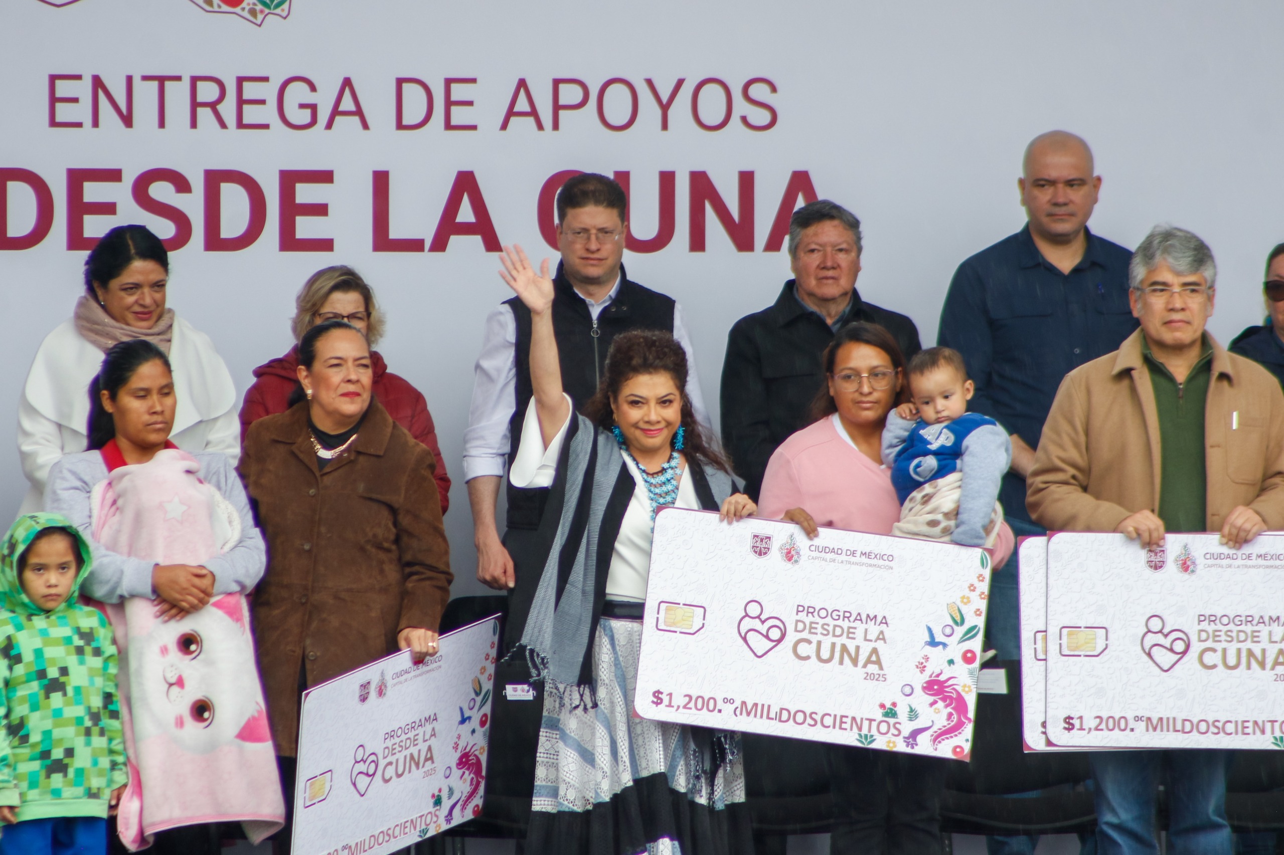 “El bienestar de los más pequeños es la piedra angular de nuestra política social”: Clara Brugada