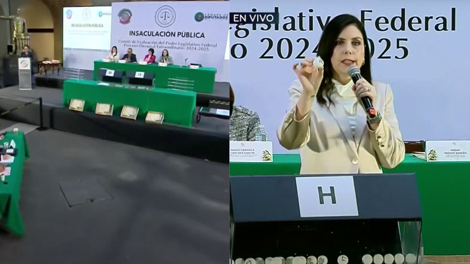 Concluye Senado proceso de insaculación para designar titulares de juzgados en Proceso Electoral Extraordinario 2024-2025