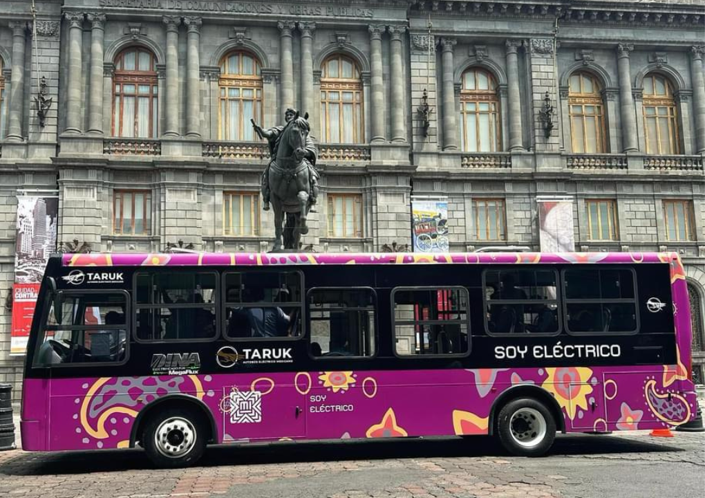 Certifica la Secretaría de Economía primer autobús eléctrico 100% nacional con sello "Hecho en México"