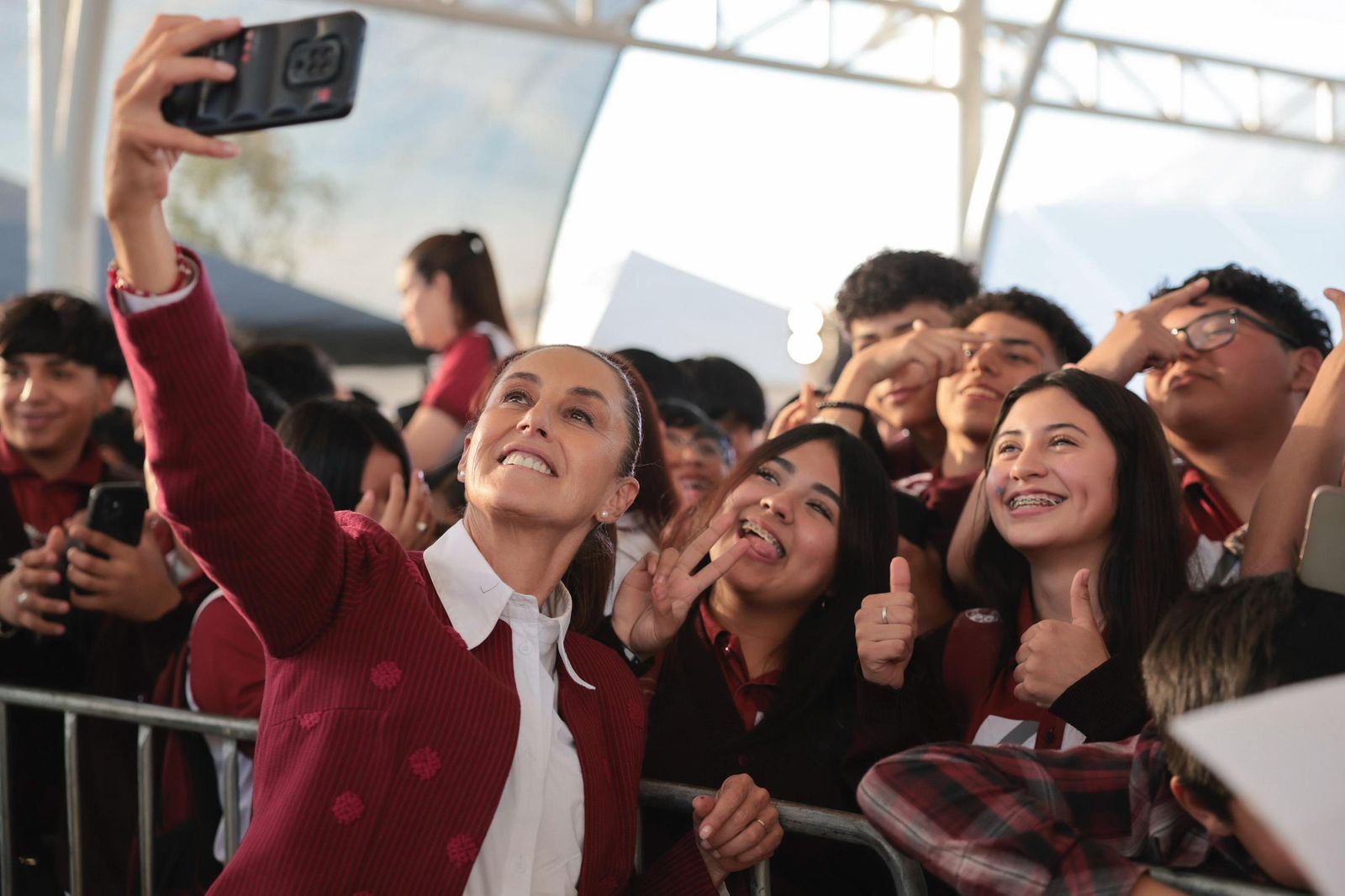 Aprueba 69.2% de mexicanas y mexicanos gestión de Claudia Sheinbaum en enero de 2026