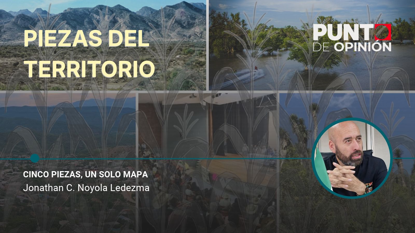 Cinco piezas, un solo mapa