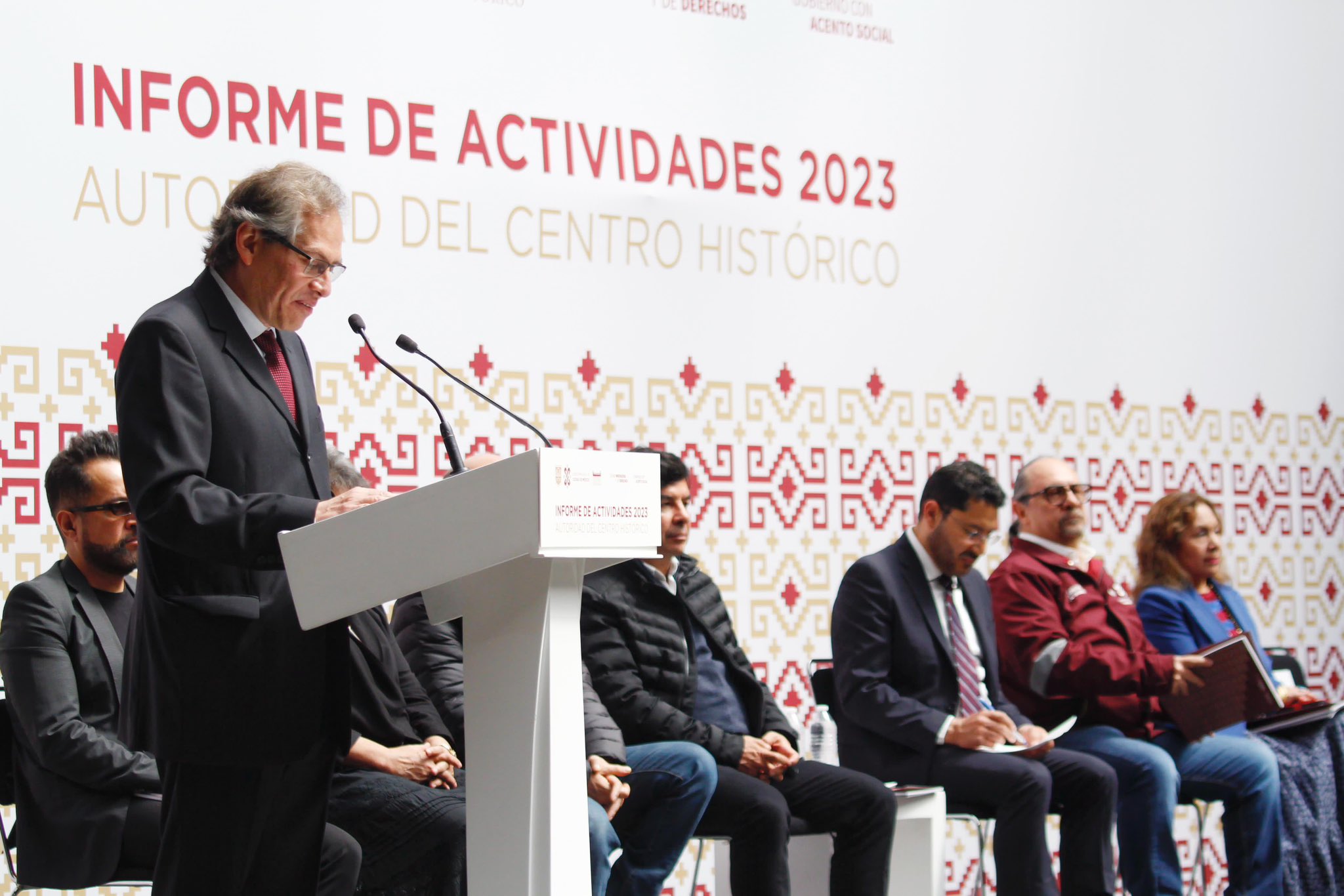 Presentan Informe de Actividades 2023 de la Autoridad del Centro Histórico de la CDMX
