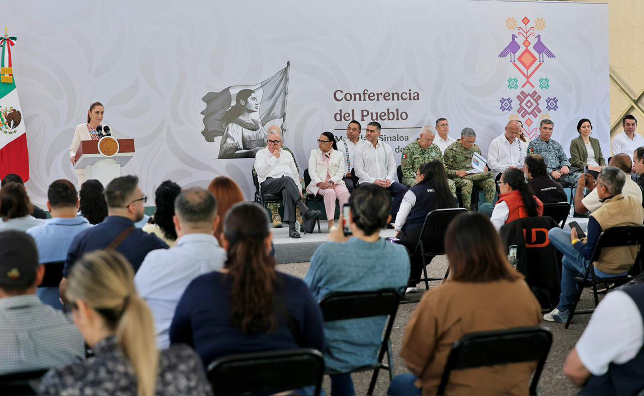 El Gobierno de México cuenta con un plan integral para garantizar cultivo de maíz en Sinaloa: Claudia Sheinbaum