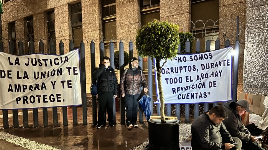 Inician seis organizaciones del Poder Judicial paro de labores