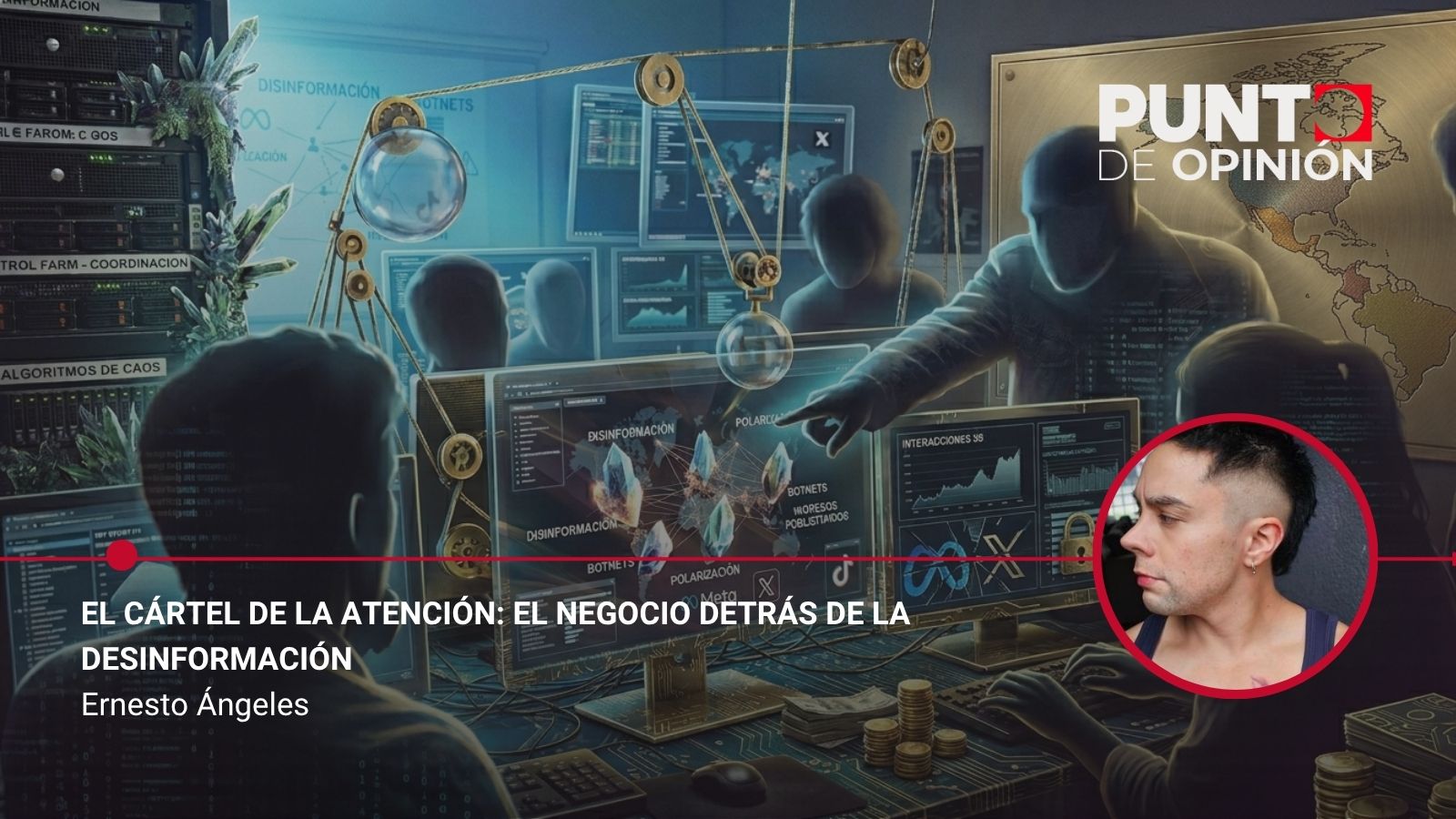 El cártel de la atención: el negocio detrás de la desinformación