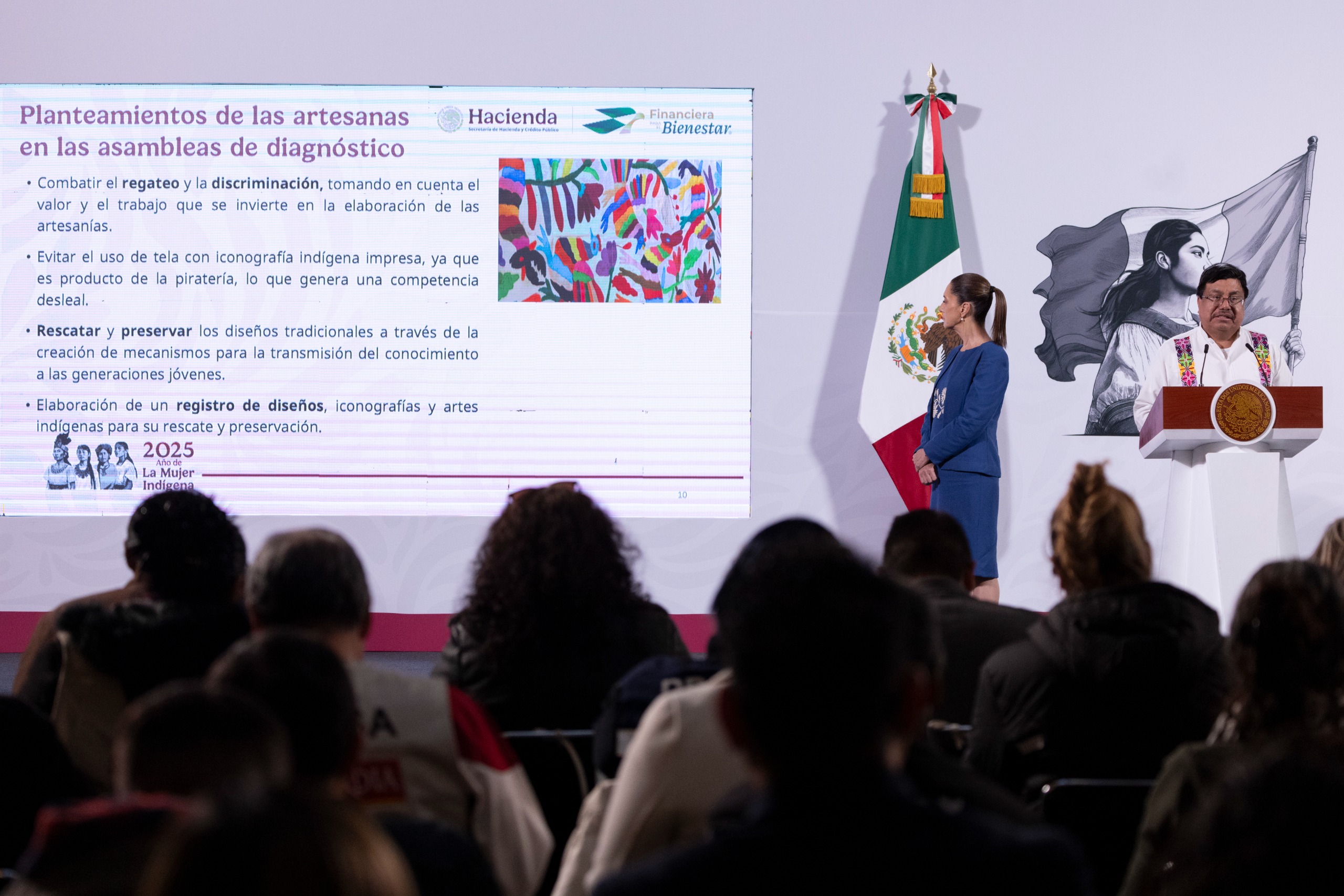 Presentan Programa Integral de Apoyo a Mujeres Indígenas y Afromexicanas Artesanas