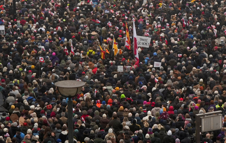 Protestan en Dinamarca en apoyo a Groenlandia