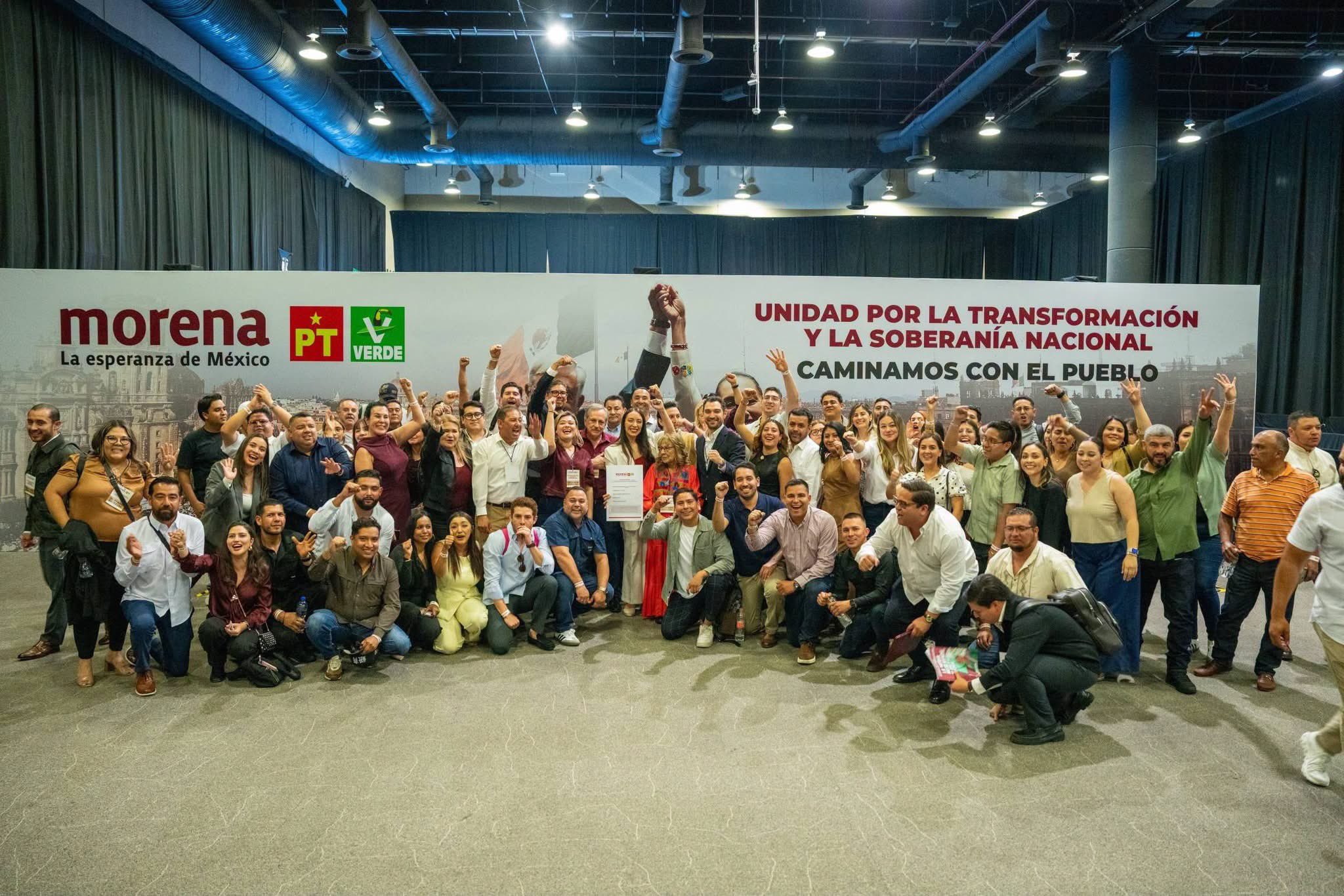 Arrancan Morena, PT y PVEM registro de aspirantes rumbo a gubernaturas de 2027