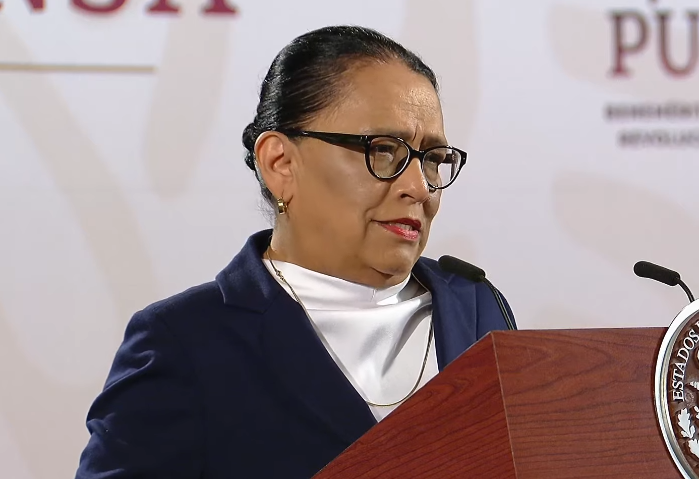 Presenta Rosa Icela cronología de hechos sobre la detención de Ismael Zambada y Joaquín Guzmán