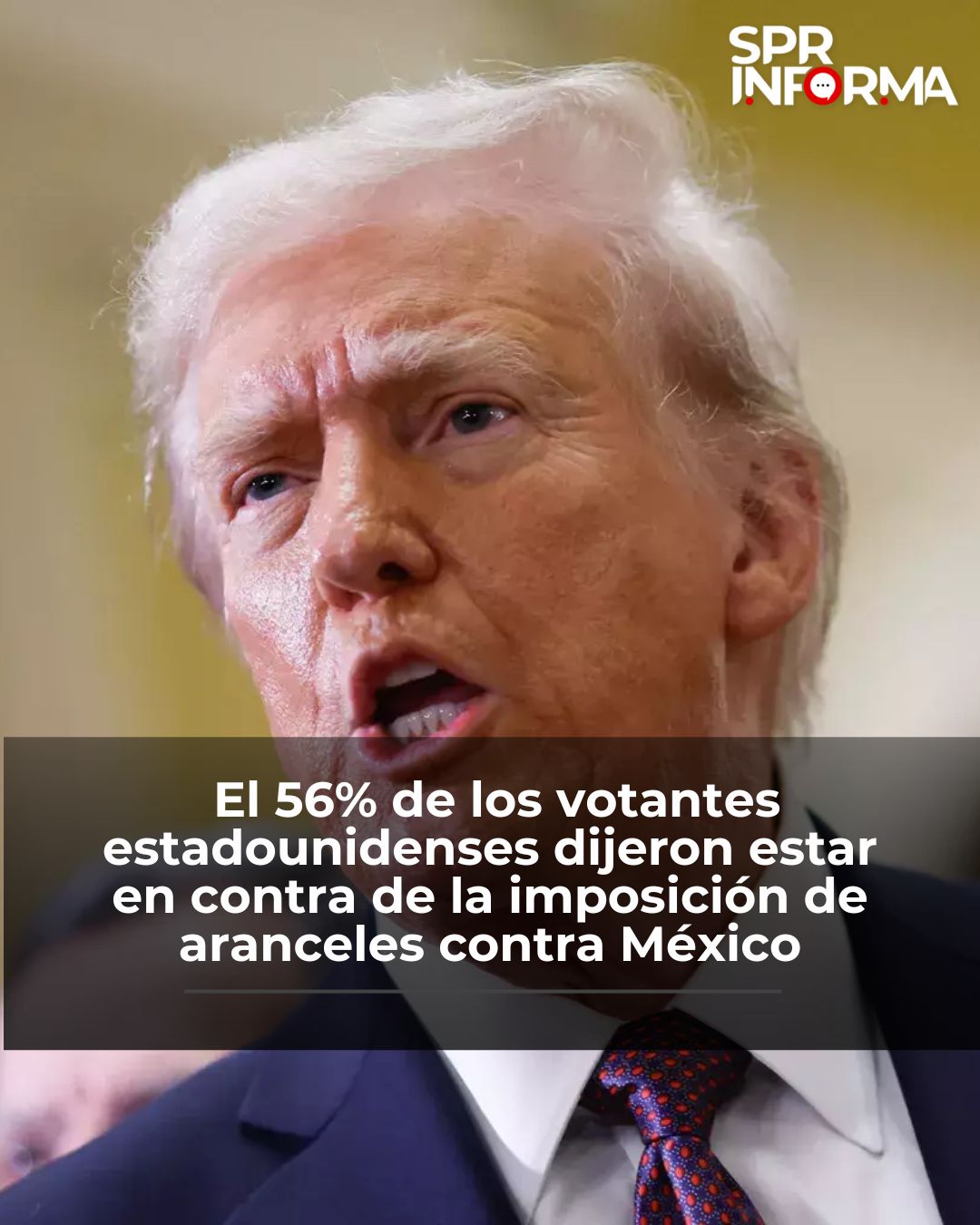 Rechazan 56% de votantes estadounidenses las medidas arancelarias de Donald Trump