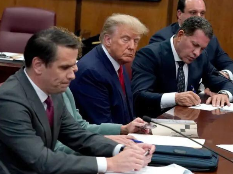 Acusa la corte de Nueva York al expresidente, Donald Trump, de cometer 34 delitos graves
