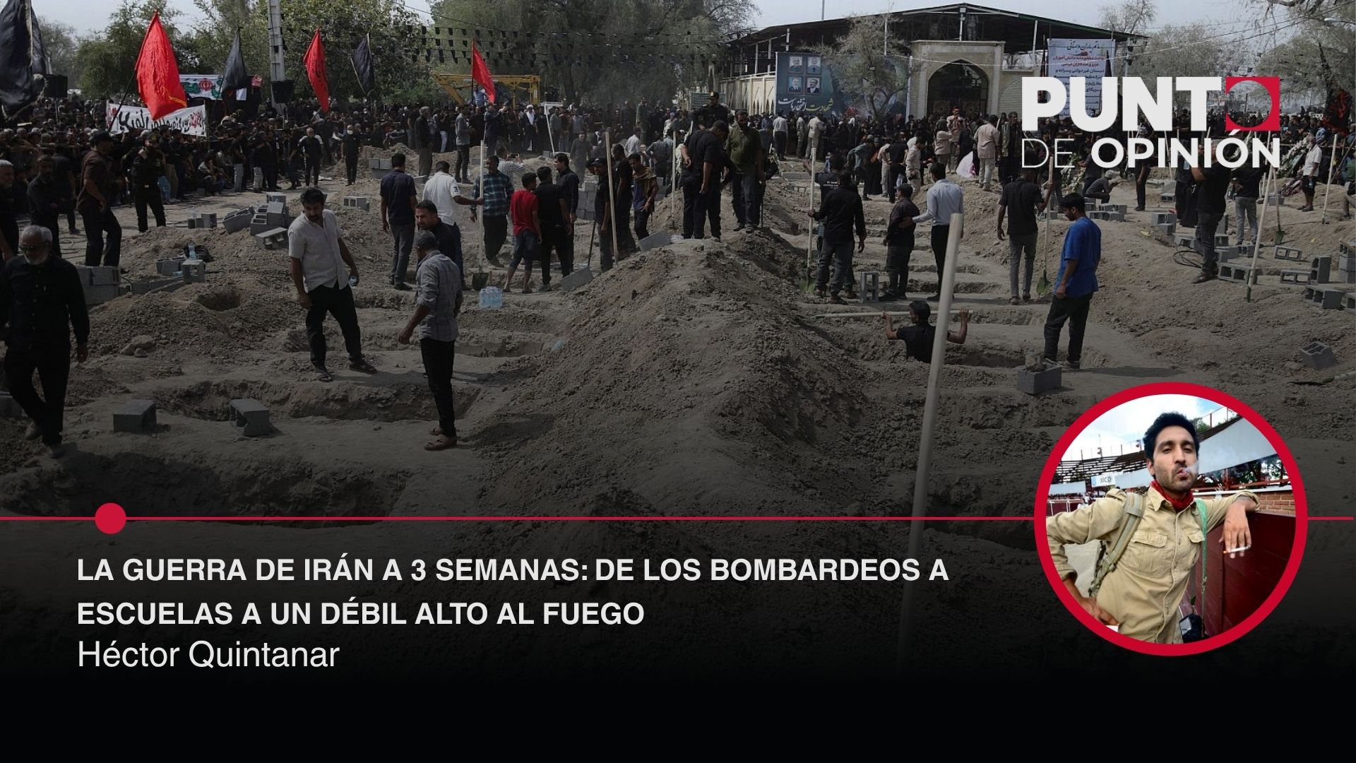 La guerra de Irán a 3 semanas: De los bombardeos a Escuelas a un débil alto al fuego