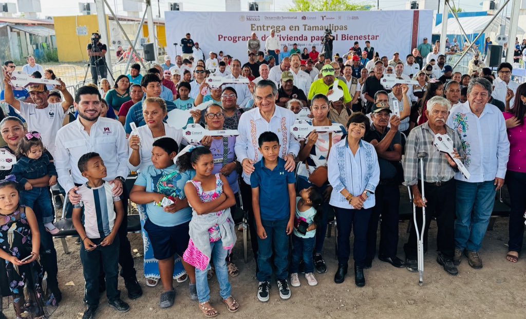 Vivienda para el Bienestar alcanza 60% de la meta en Tamaulipas