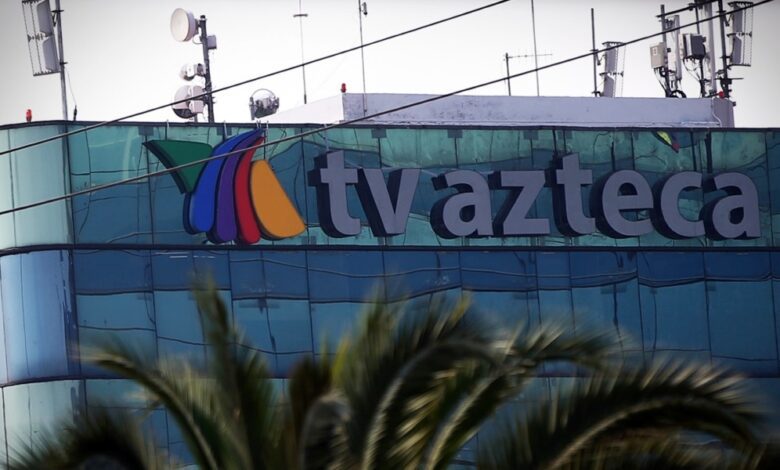 Caen las acciones de TV Azteca tras la amenaza de caer en bancarrota