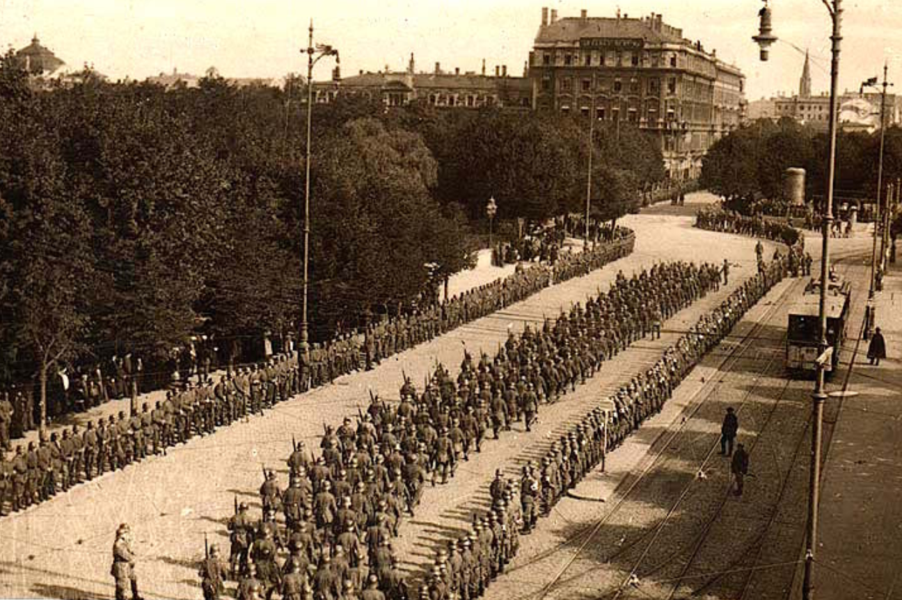 Los caídos del principado de Lippe en el frente oriental