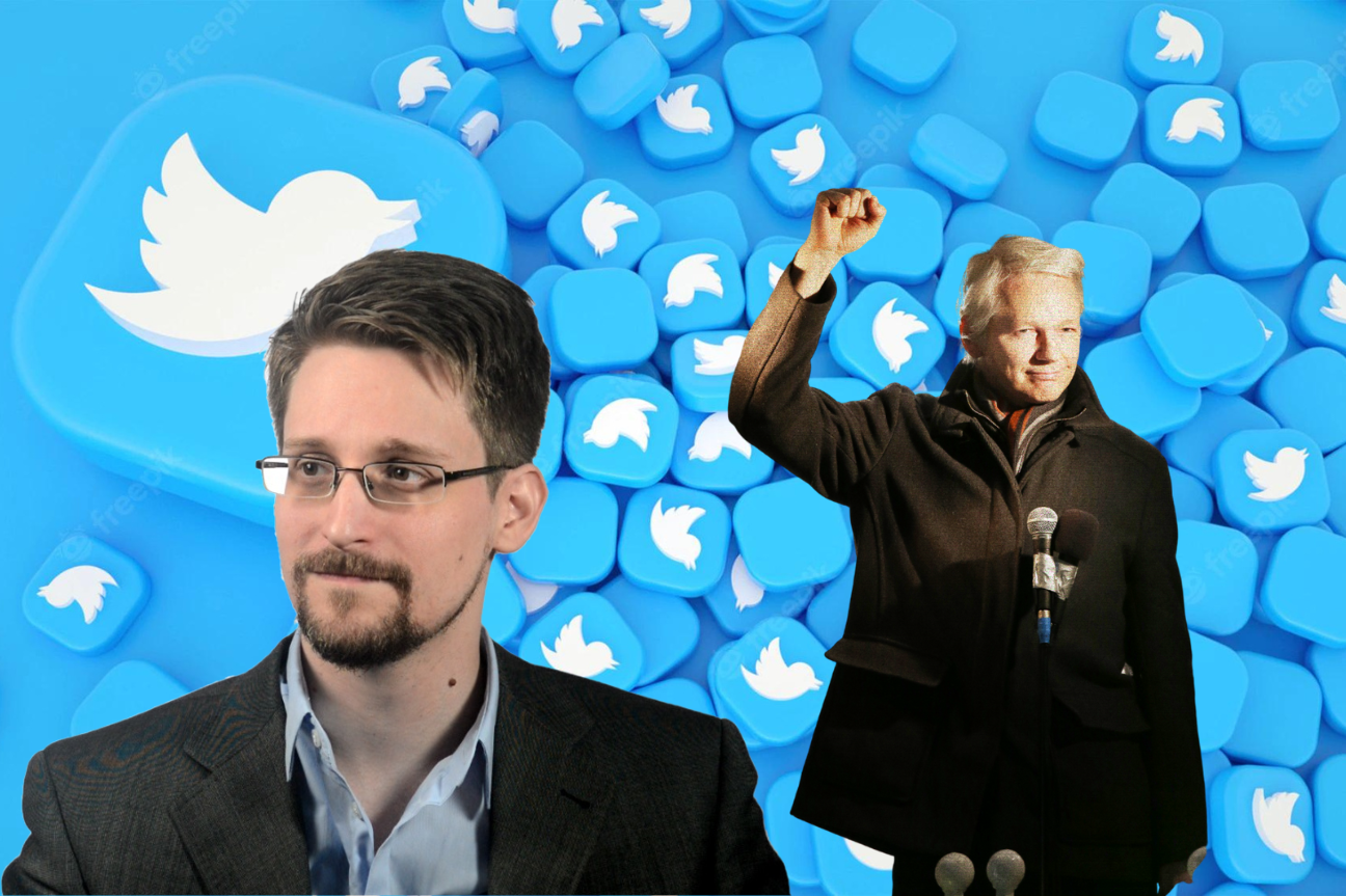 Elon Musk abre debate sobre Julian Assange y Edward Snowden