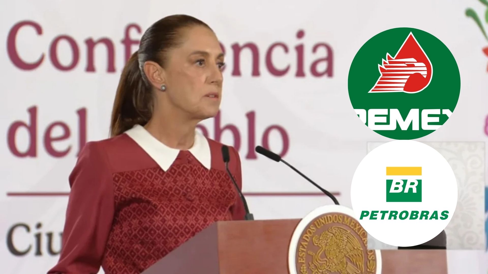 Pemex firmará Acuerdo  de exploración y producción con Petrobras, afirma presidenta Sheinbaum