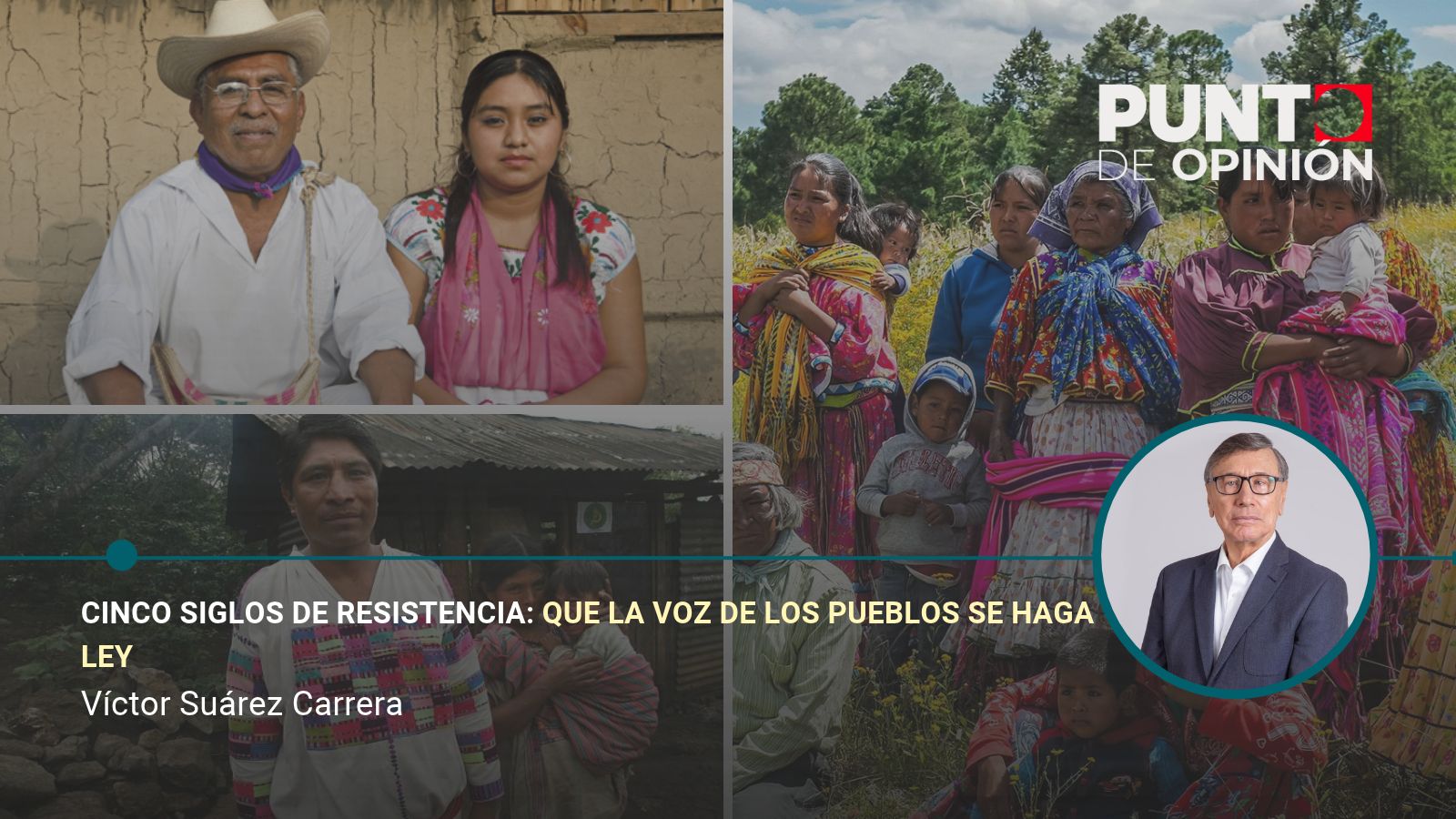 Cinco siglos de resistencia: que la voz de los pueblos se haga ley