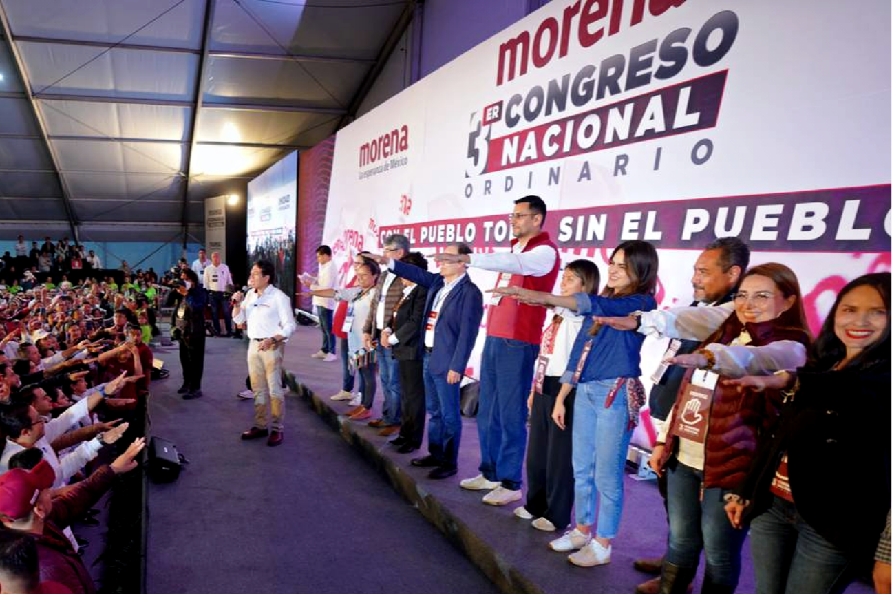 Nueva dirigencia en Morena