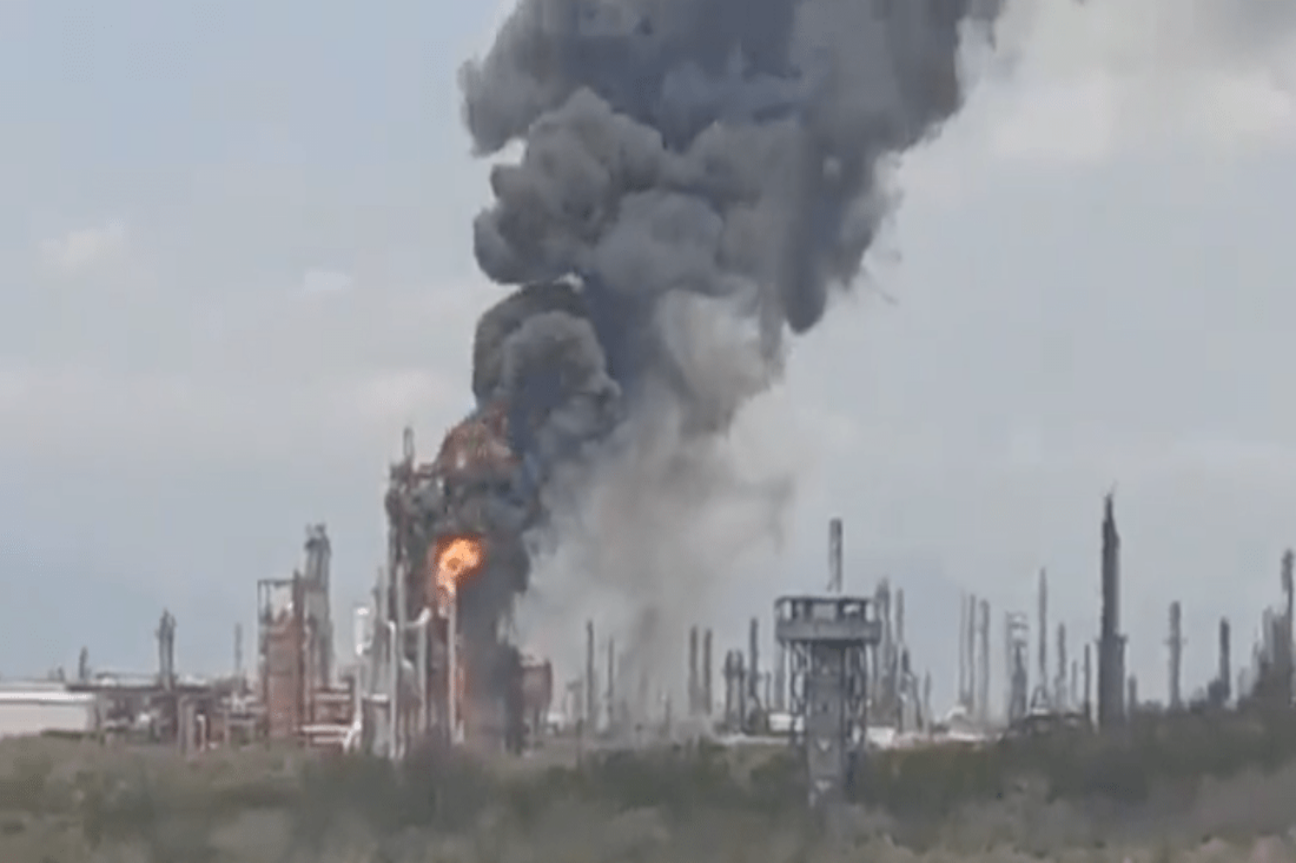 Incendio en refinería de Cadereyta, Nuevo León