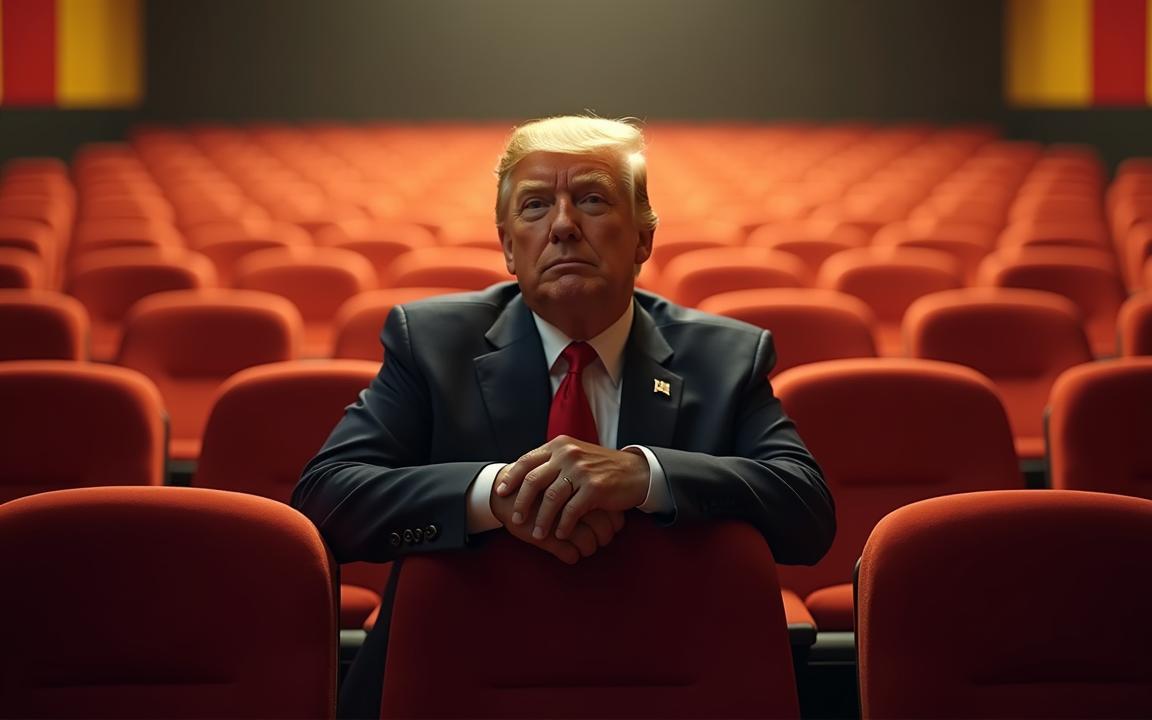 Impone Donald Trump arancel del 100% a películas producidas fuera de EUA