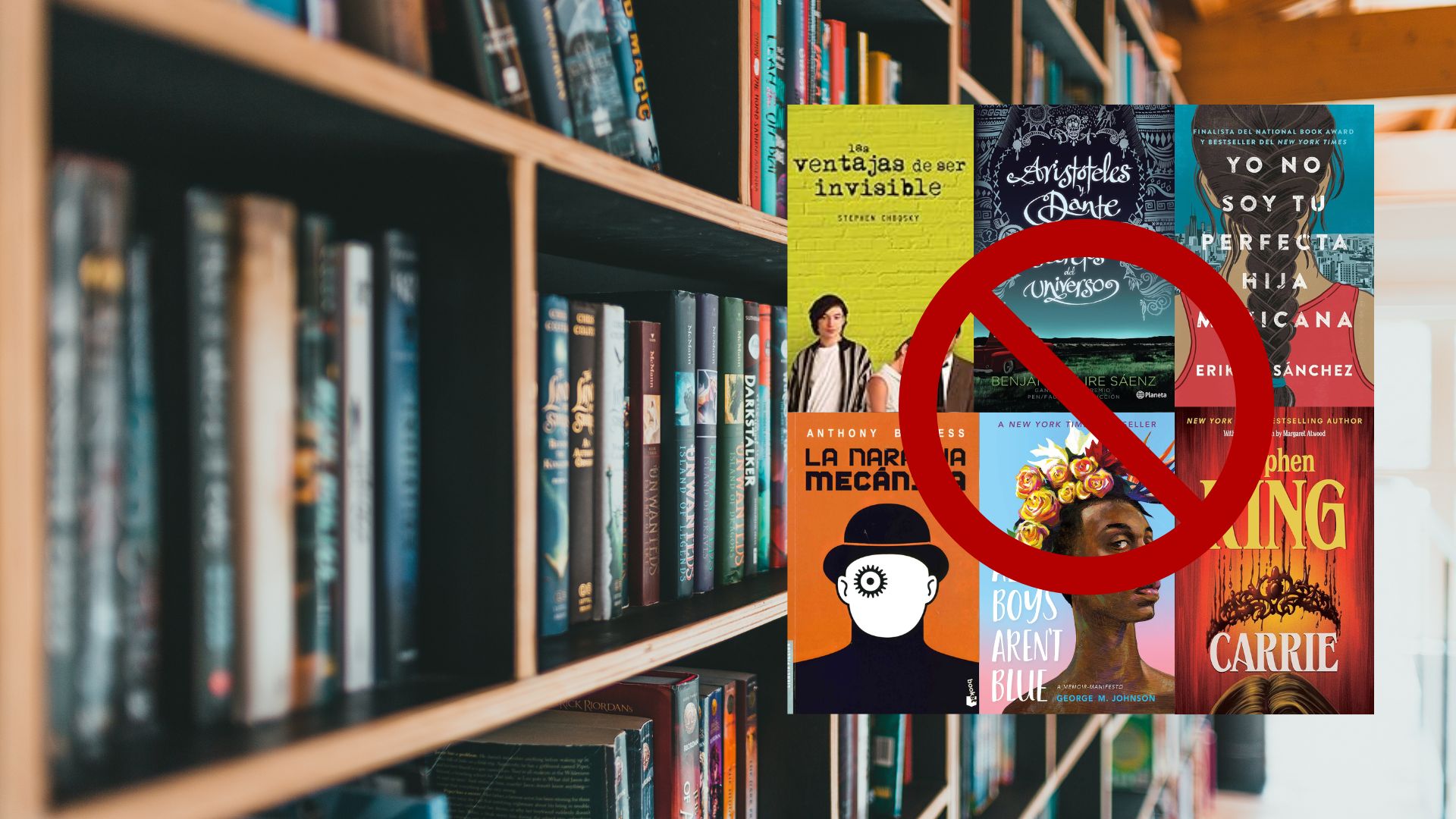 Cerca de 23 mil libros prohibidos en EE.UU. desde 2021; latinos y comunidad LGBTIQA+ entre los más afectados