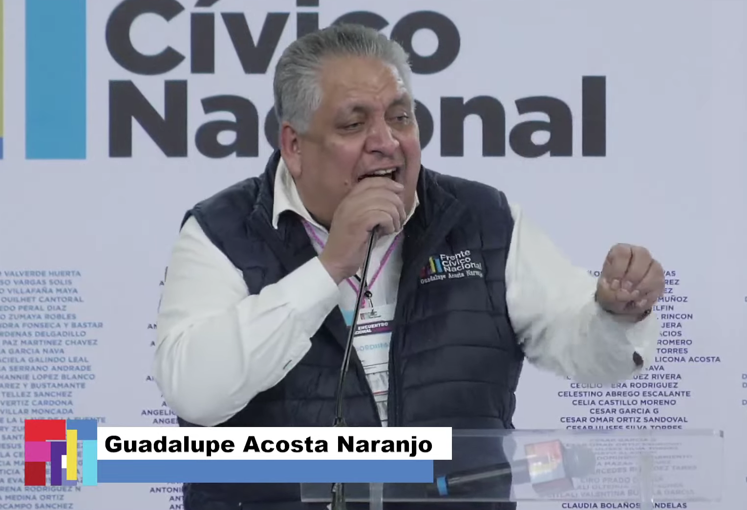 Proponen en reunión Frente Cívico Nacional realizar consulta sobre posible nuevo partido político