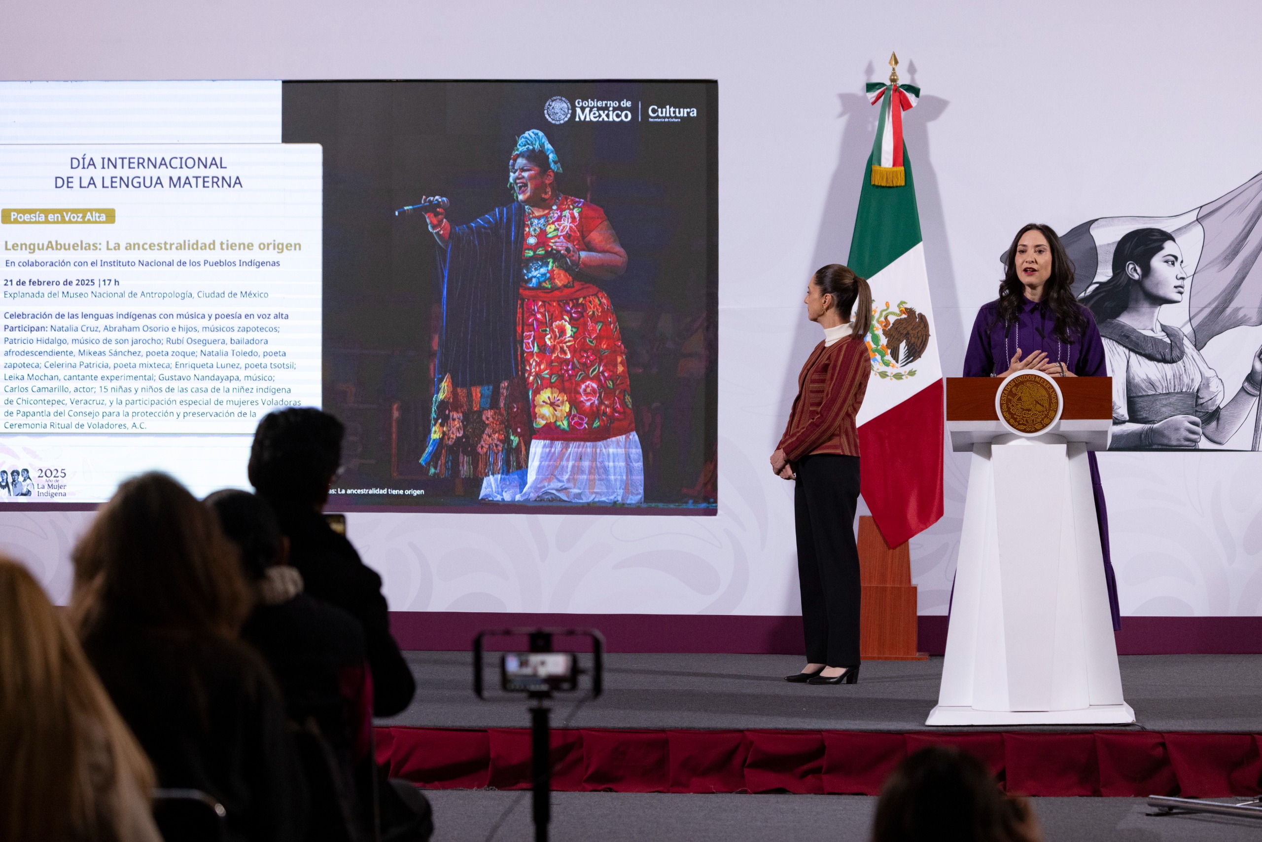 Conoce la agenda cultural por el  Año de la Mujer Indígena