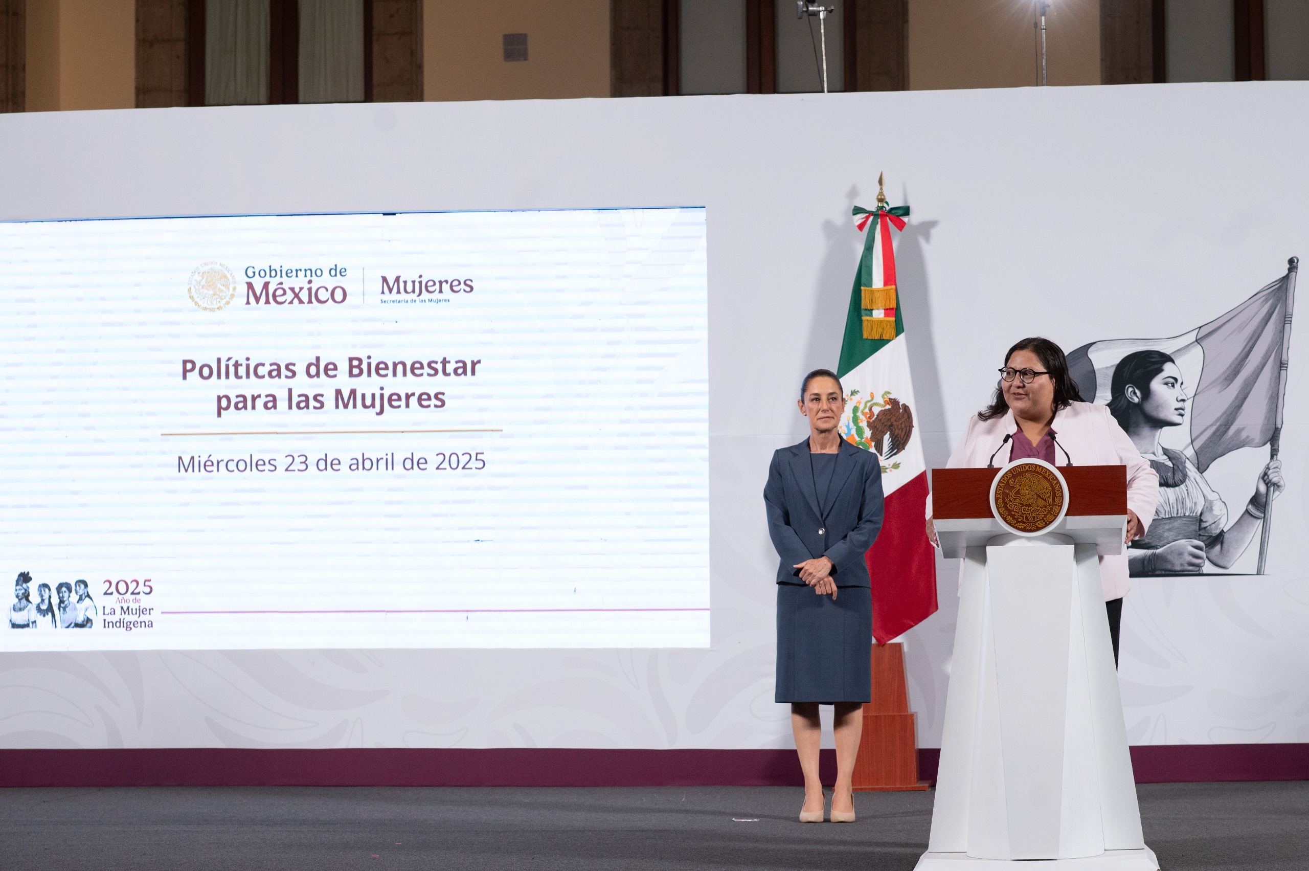 Presentan programa Tejedoras de la Patria, Centros LIBRE, Línea de las Mujeres y Abogadas de las Mujeres en beneficio de las mexicanas