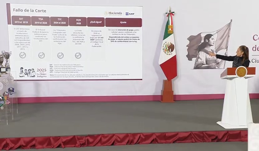 “Grupo Salinas planteó su intención de pago y esta semana quedaría resuelto”: Claudia Sheinbaum