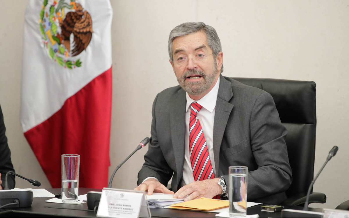 Dialoga Juan Ramón De la Fuente con Marco Rubio sobre migración y combate al narcotráfico