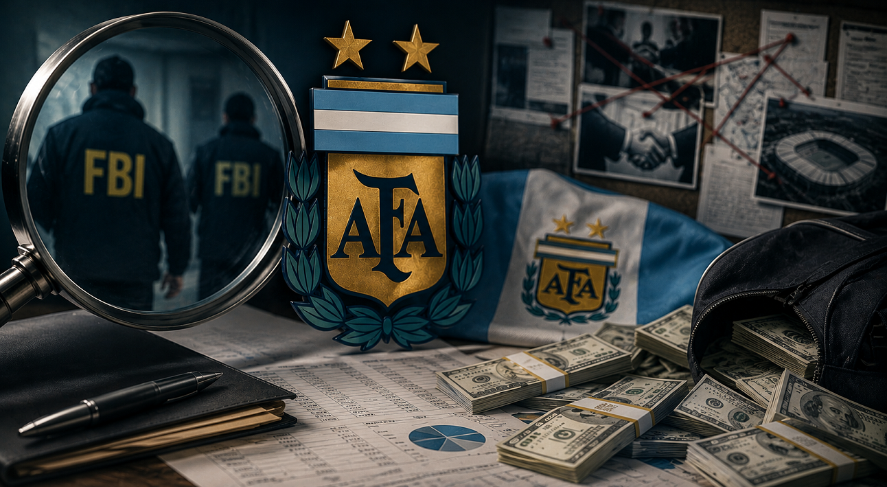 En pleno Mundial, el FBI investiga a la Federación Argentina; sigue la ruta de más de 300 mdd en EE.UU.