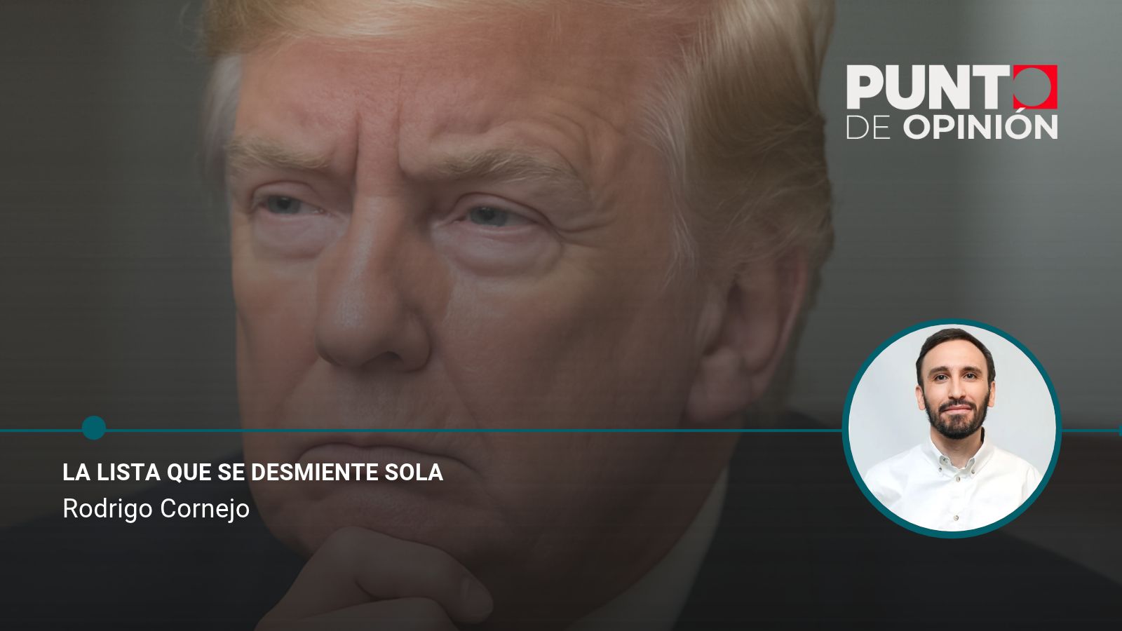 La lista que se desmiente sola