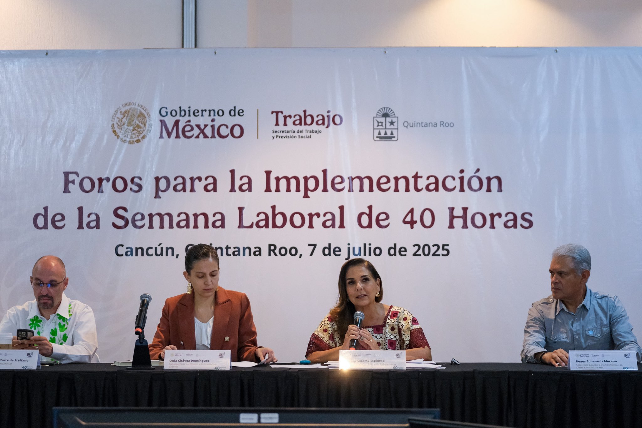 Concluyen foros sobre la semana laboral de 40 horas: STPS plantea transición gradual y justa