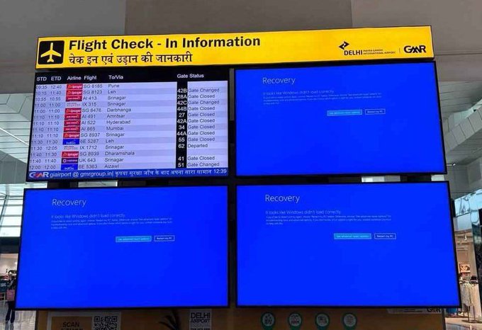 Afecta falla informática a nivel global aerolíneas, bancos y sistema financiero