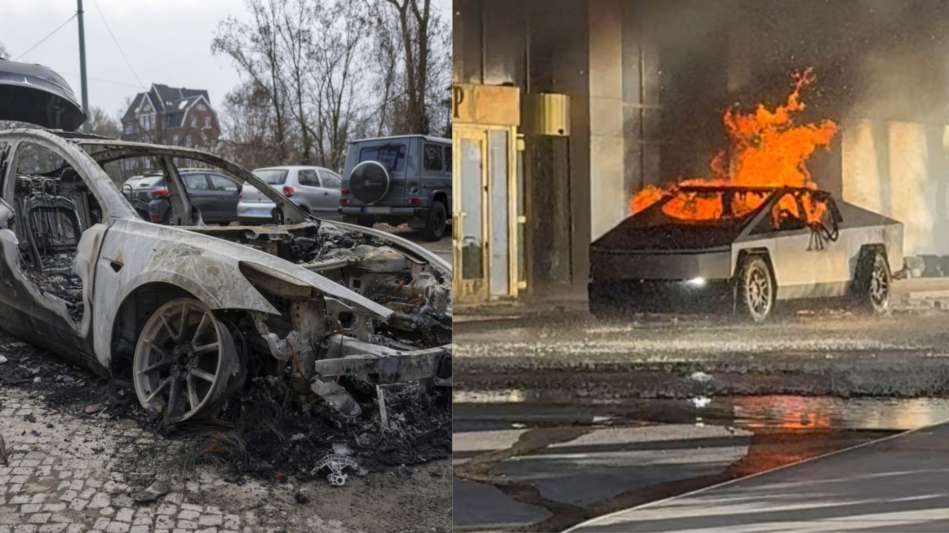 Incendian vehículos Tesla en Las Vegas mientras crece el rechazo contra Elon Musk:“Quieren matarme”