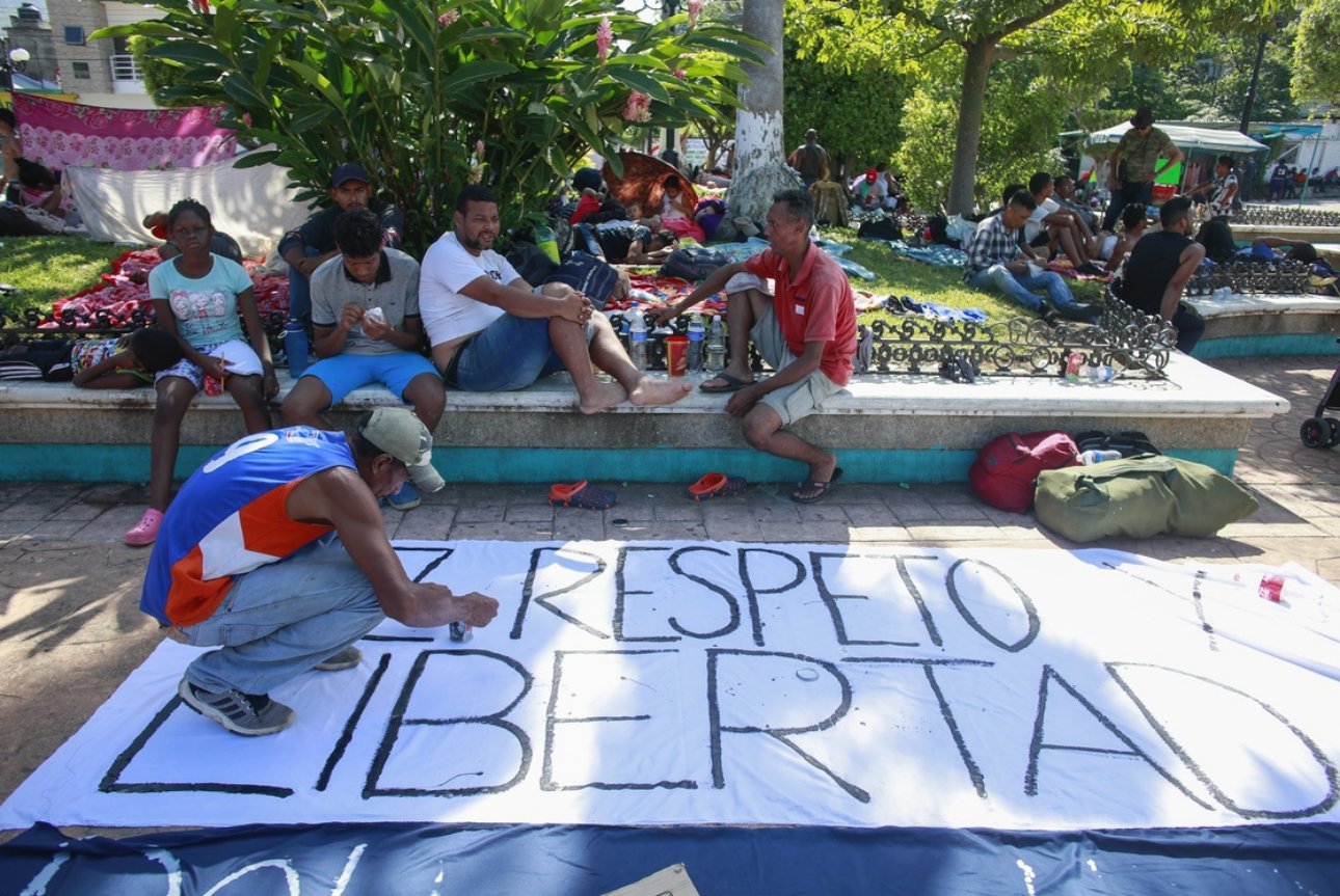 Los migrantes no sudamericanos que llegan a México