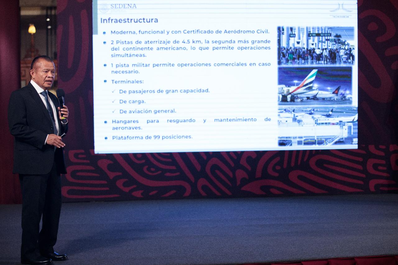Reportan balance con saldo a favor de más de 22 mil millones de pesos en el Aeropuerto Internacional “Felipe Ángeles”