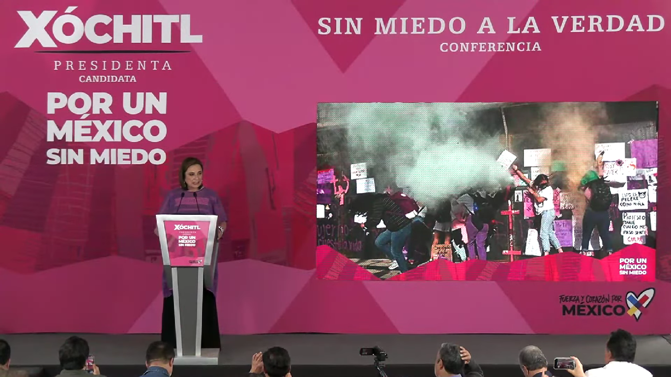 Xóchitl Gálvez presentó sus propuestas para mejorar la calidad de vida de las mujeres