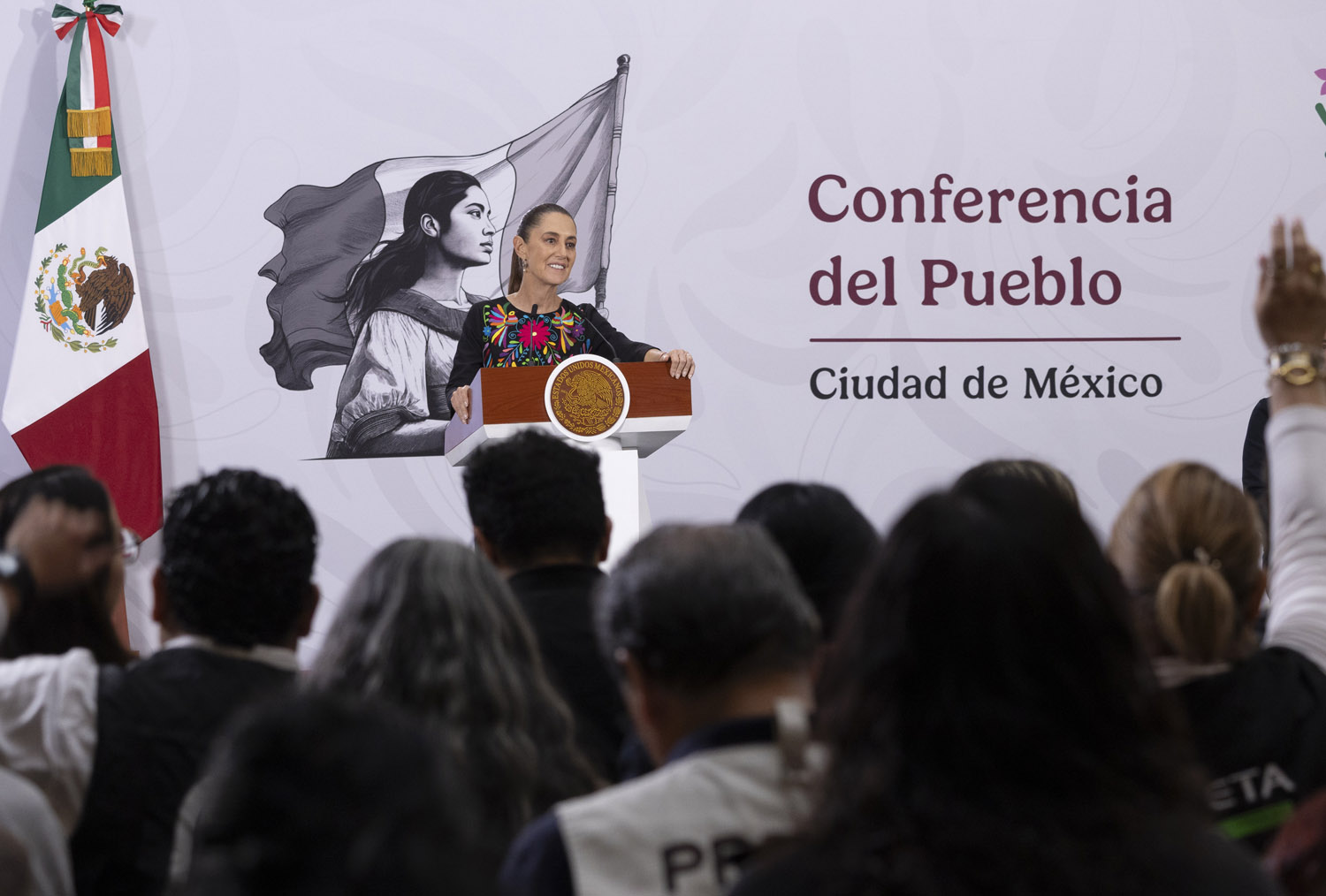 Defiende Claudia Sheinbaum debido proceso y soberanía nacional frente a señalamientos de EE.UU.