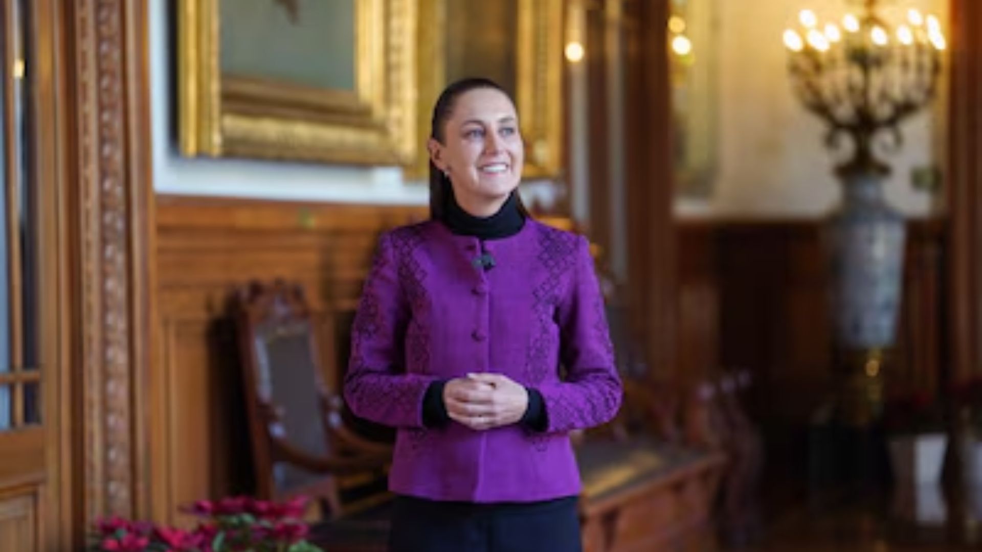 Presidenta Claudia Sheinbaum desea salud, bienestar y amor para 2026