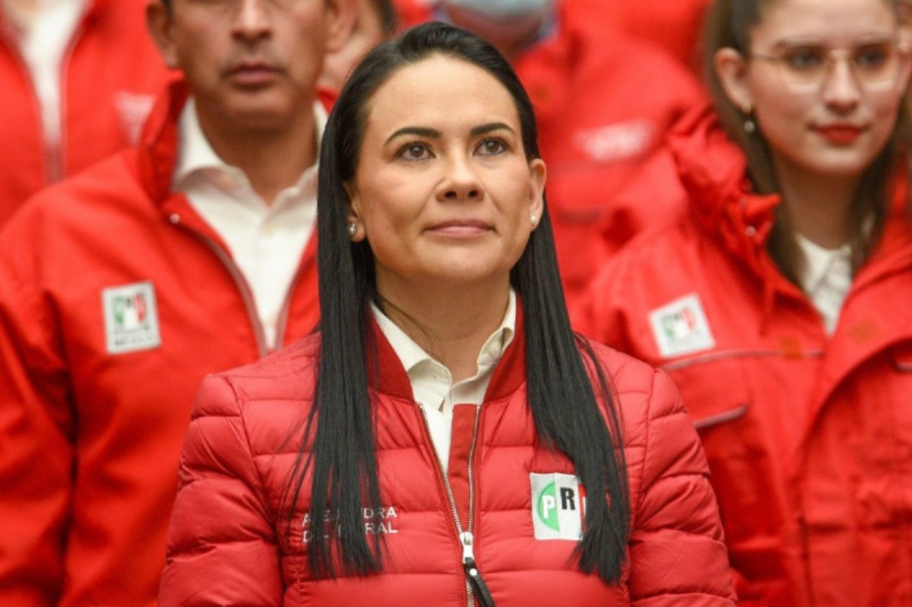 Alejandra del Moral es la única aspirante a la gubernatura del Edomex por el PRI