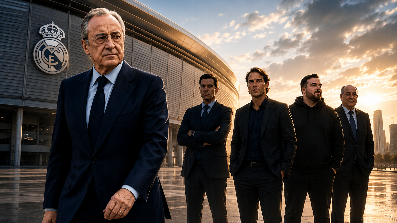 ¿Quién podría reemplazar a Florentino Pérez en el Real Madrid?; del sueño de Ibai a los candidatos reales del club merengue